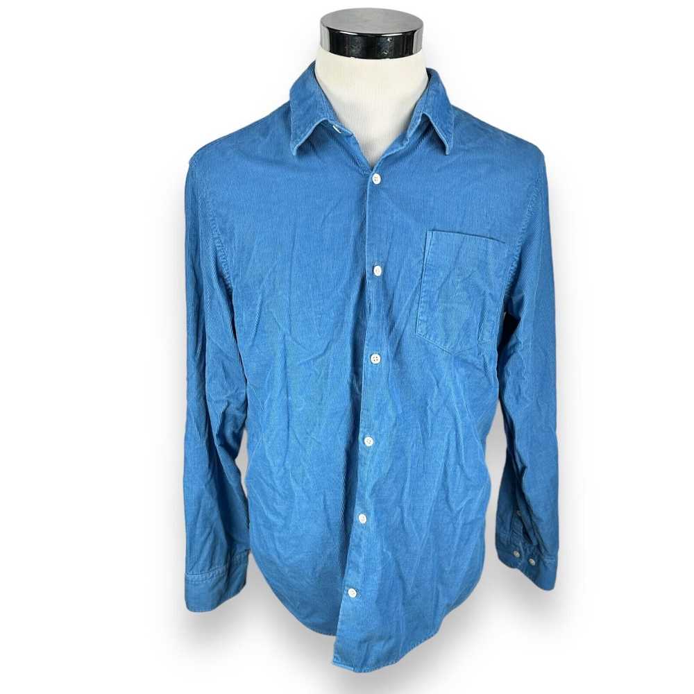 Nn07 NN07 Errico Pocket Corduroy Shirt Men's XL B… - image 1