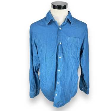 Nn07 NN07 Errico Pocket Corduroy Shirt Men's XL B… - image 1