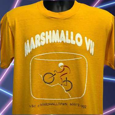 Screen Stars Vintage Marshmallo Bike Ride T Shirt 