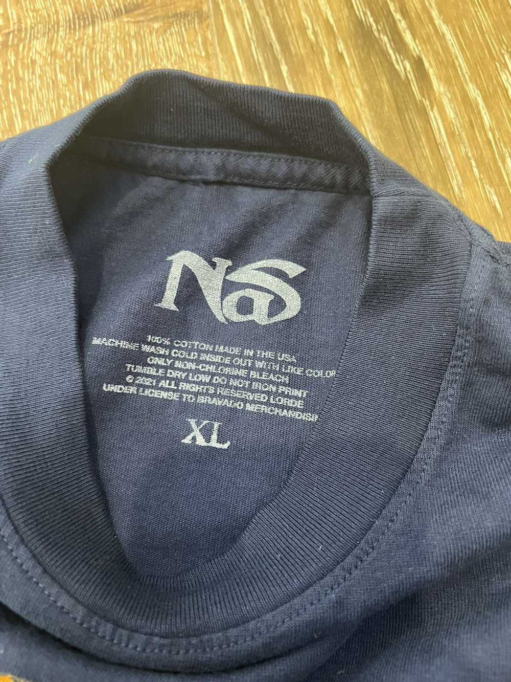 Nas × Rap Tees × Vintage Nas king’s disease 2 tee - image 3