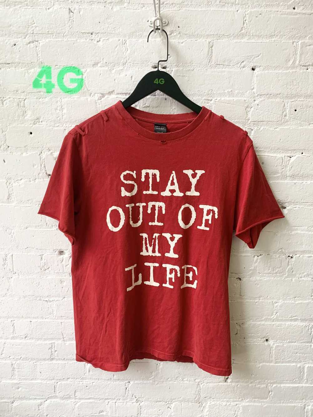 Number (N)ine Number Nine Stay Out of My Life Tee - image 1