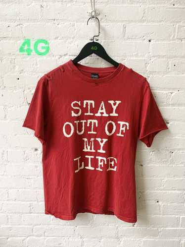 Number (N)ine Number Nine Stay Out of My Life Tee