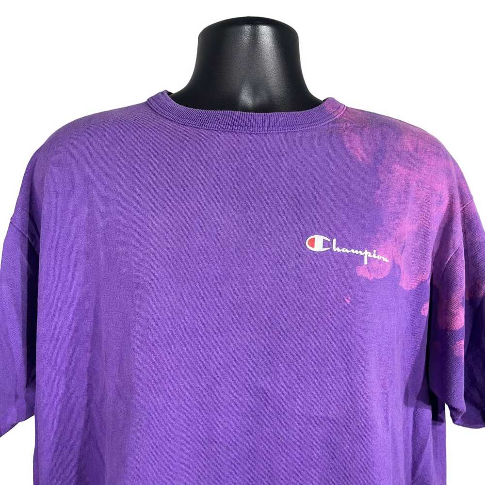 Champion Vintage Champion Chest Logo Tee 90s - image 2