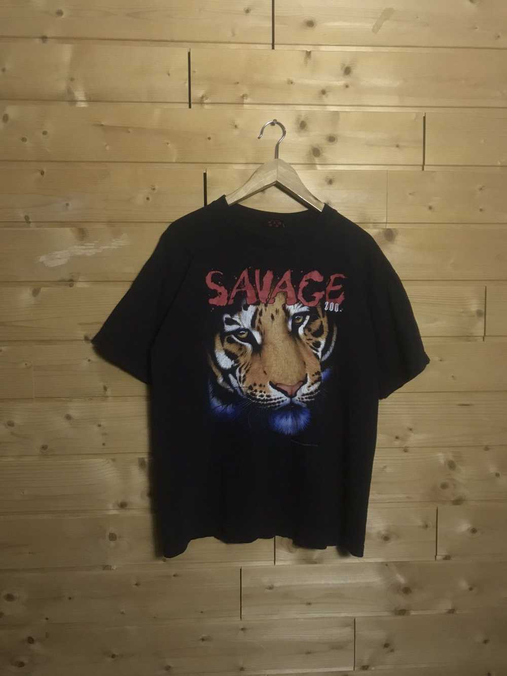 Vintage × Wild Things Vintage Joligolf tiger t-sh… - image 1