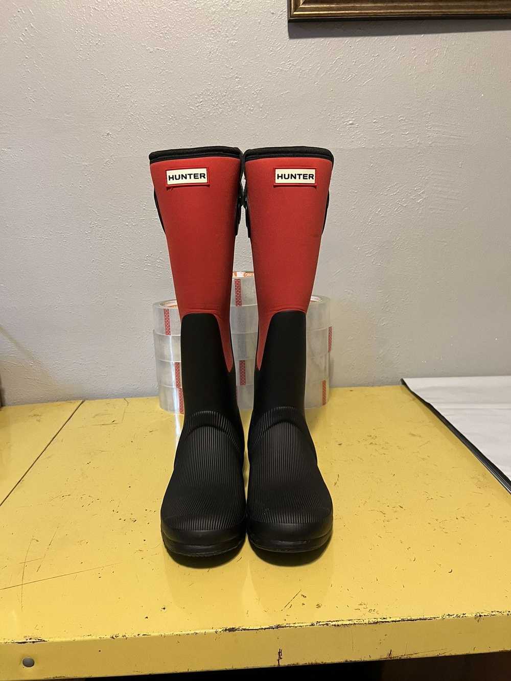 Hunter Hunter Rubber and Neoprene Boots Sz 7M/8F - image 2