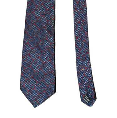 Gucci Gucci Horsebit Blue and Red Tie