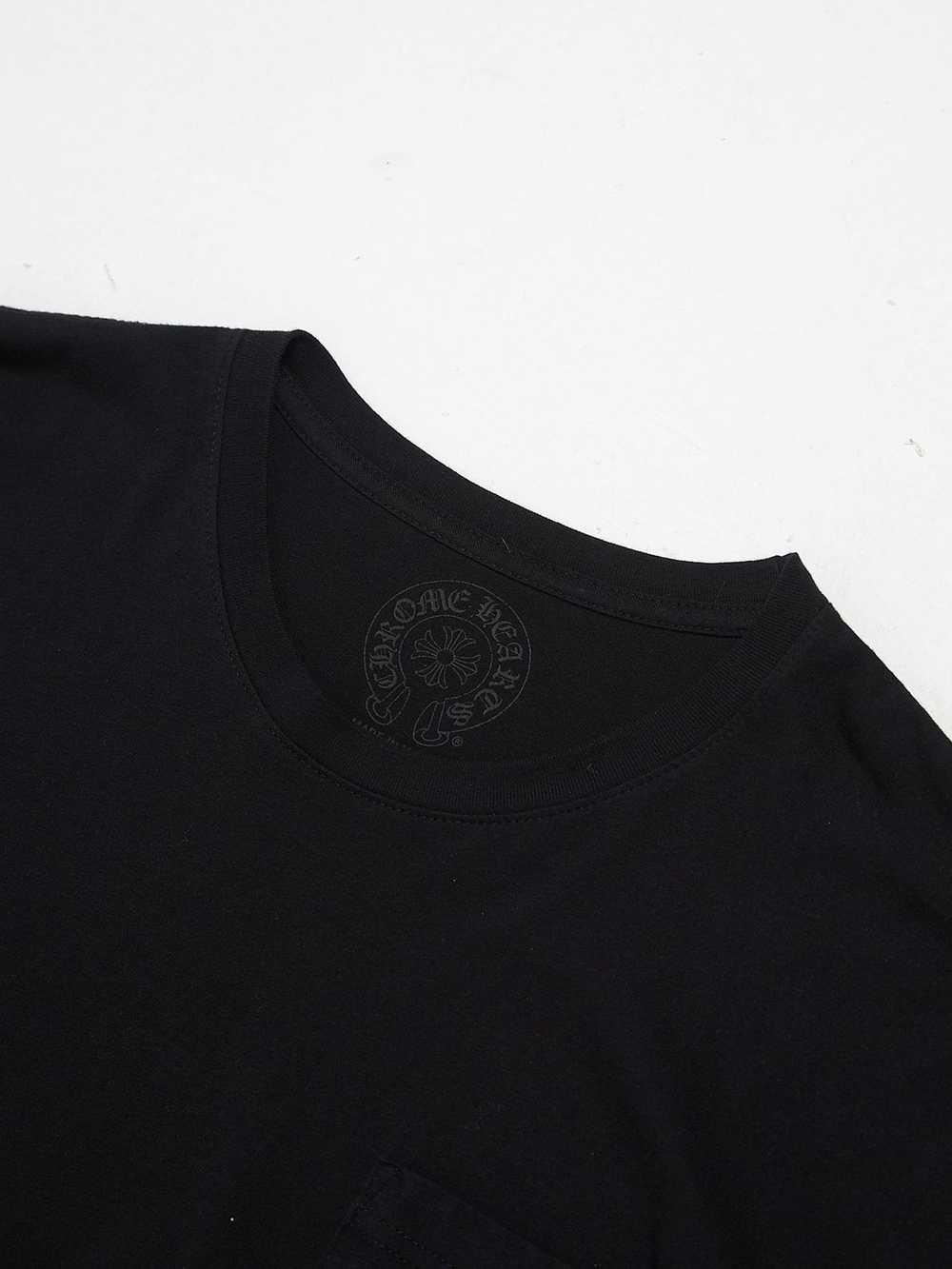 Chrome Hearts Black Pocket and Sleeves Logo Print… - image 3