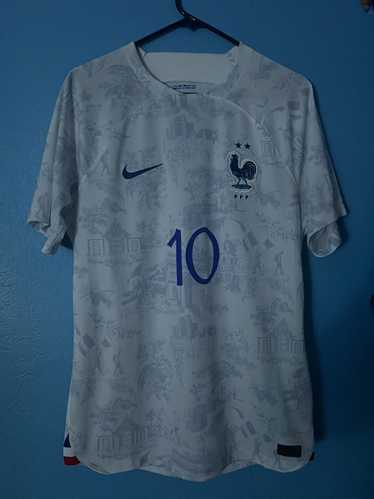 Nike Kylian Mbappe France 2022 world cup away jers