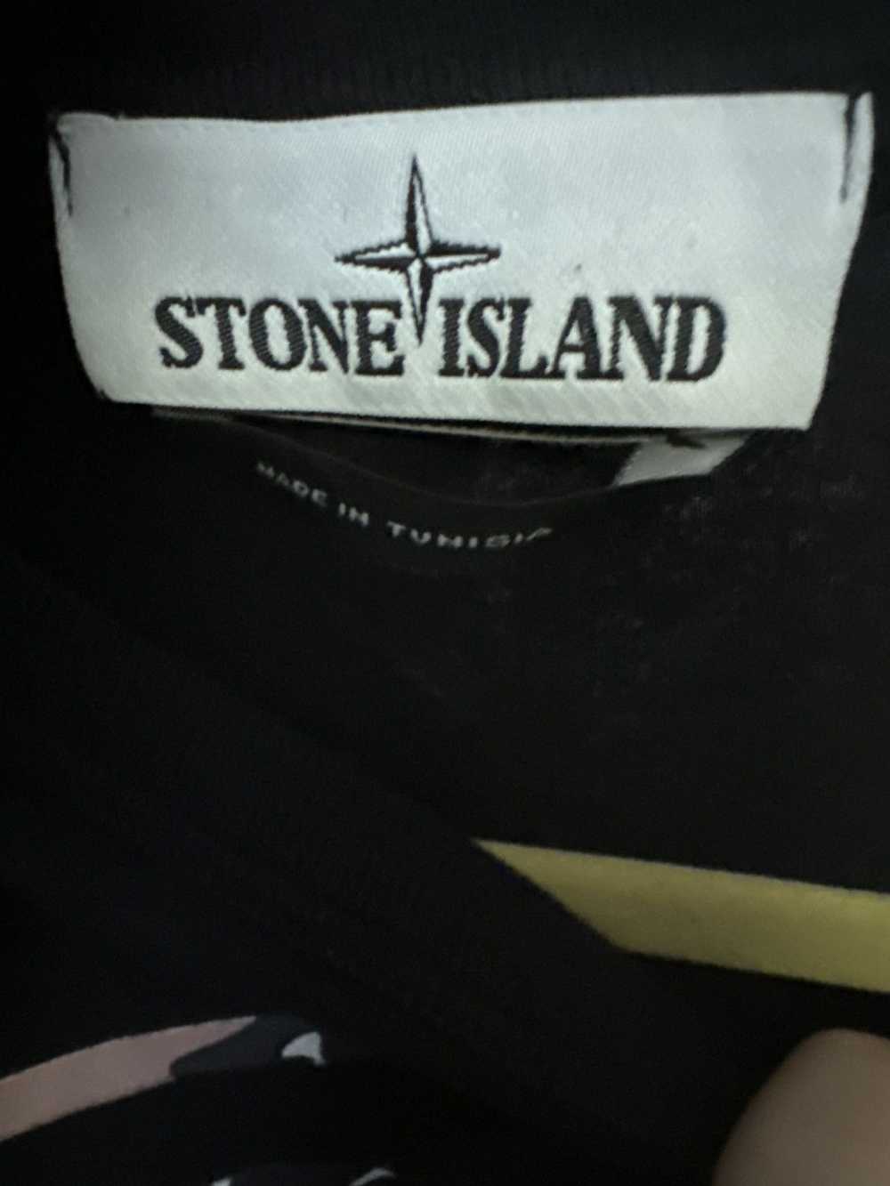 Stone Island Stone island all over logo tee - image 2