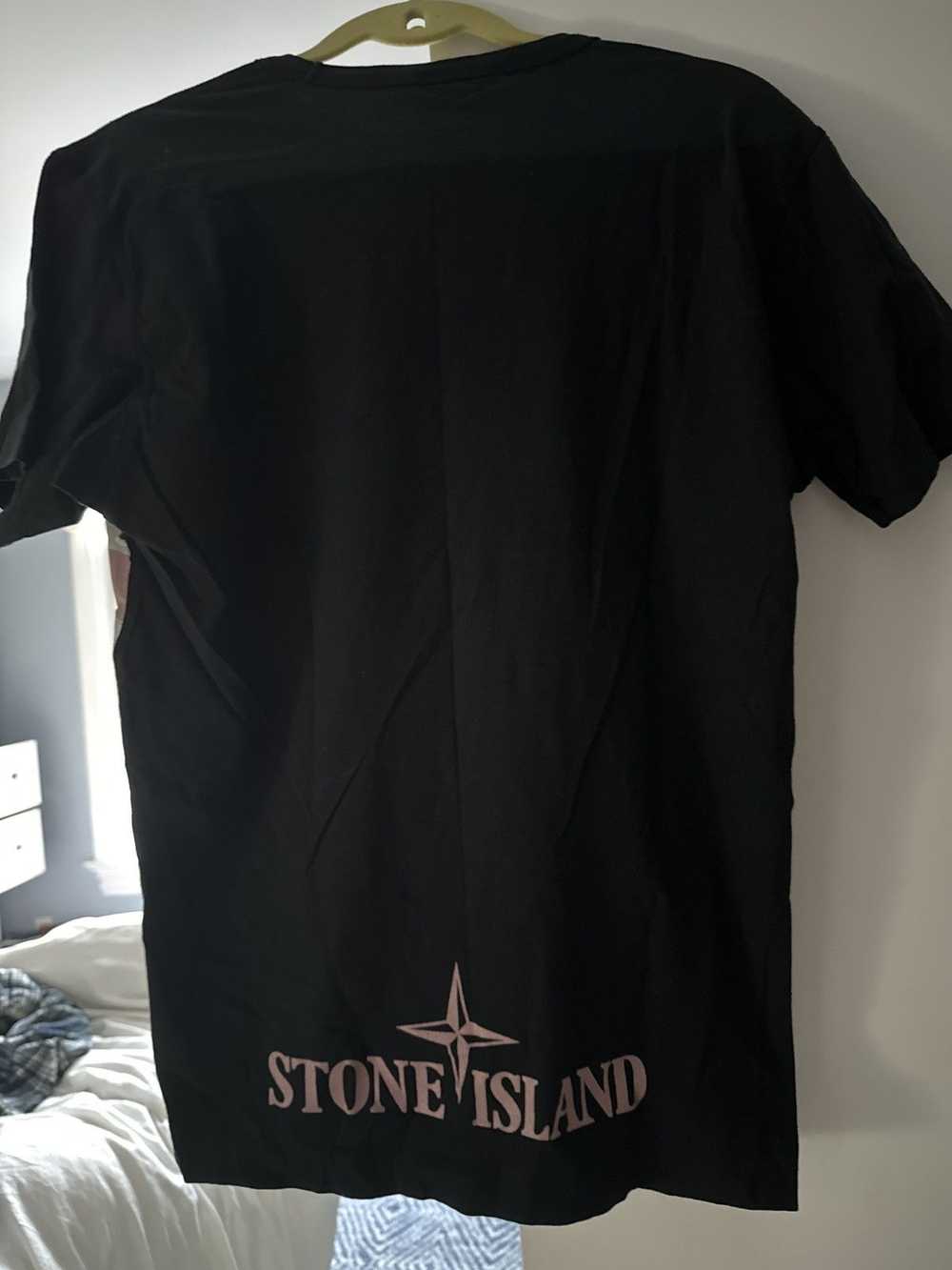 Stone Island Stone island all over logo tee - image 3