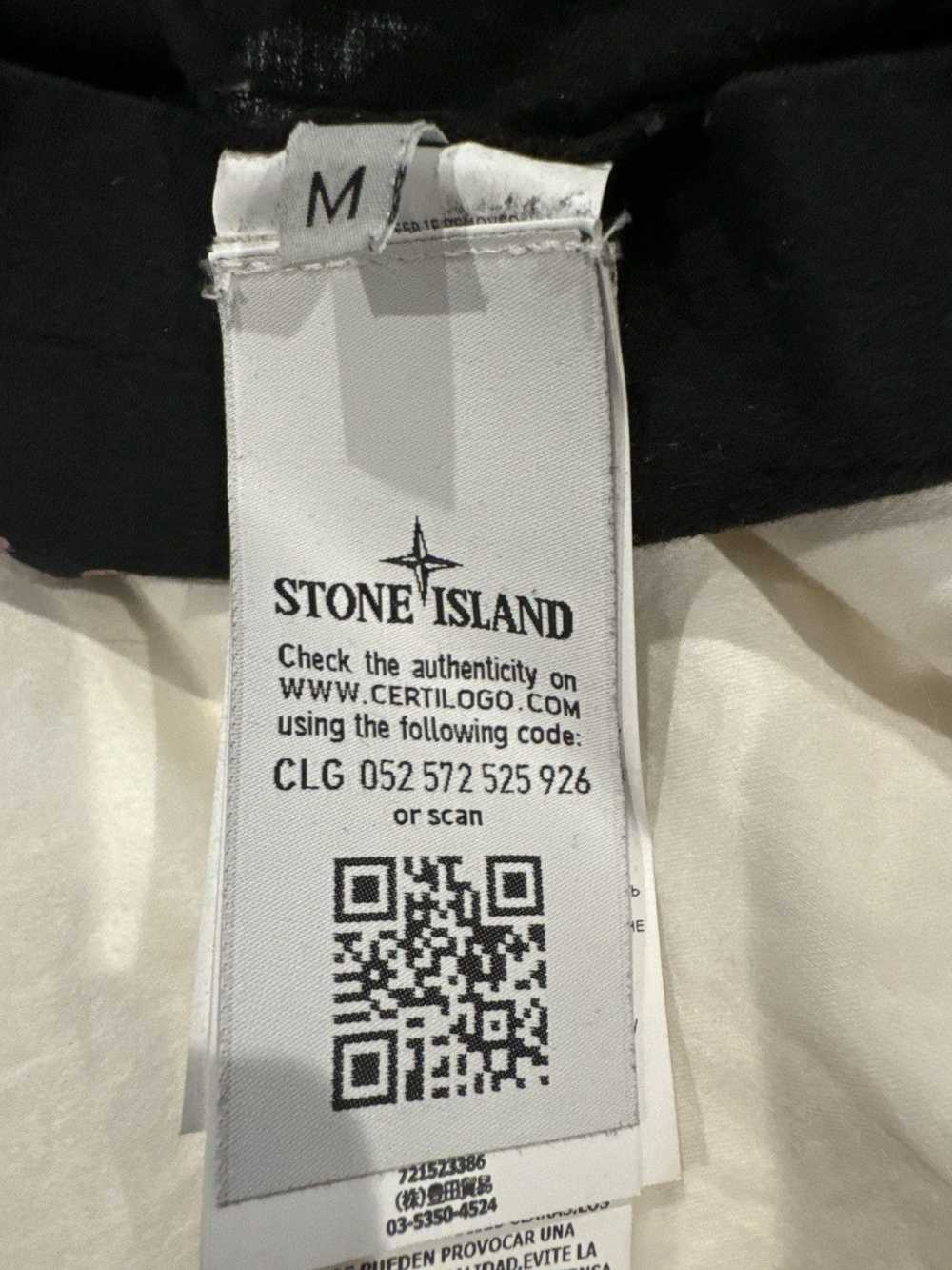 Stone Island Stone island all over logo tee - image 4