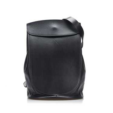 Black Hermes Sacoche Pour Selle Backpack