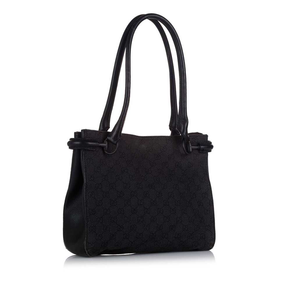 Black Gucci GG Canvas Tote Bag - image 2