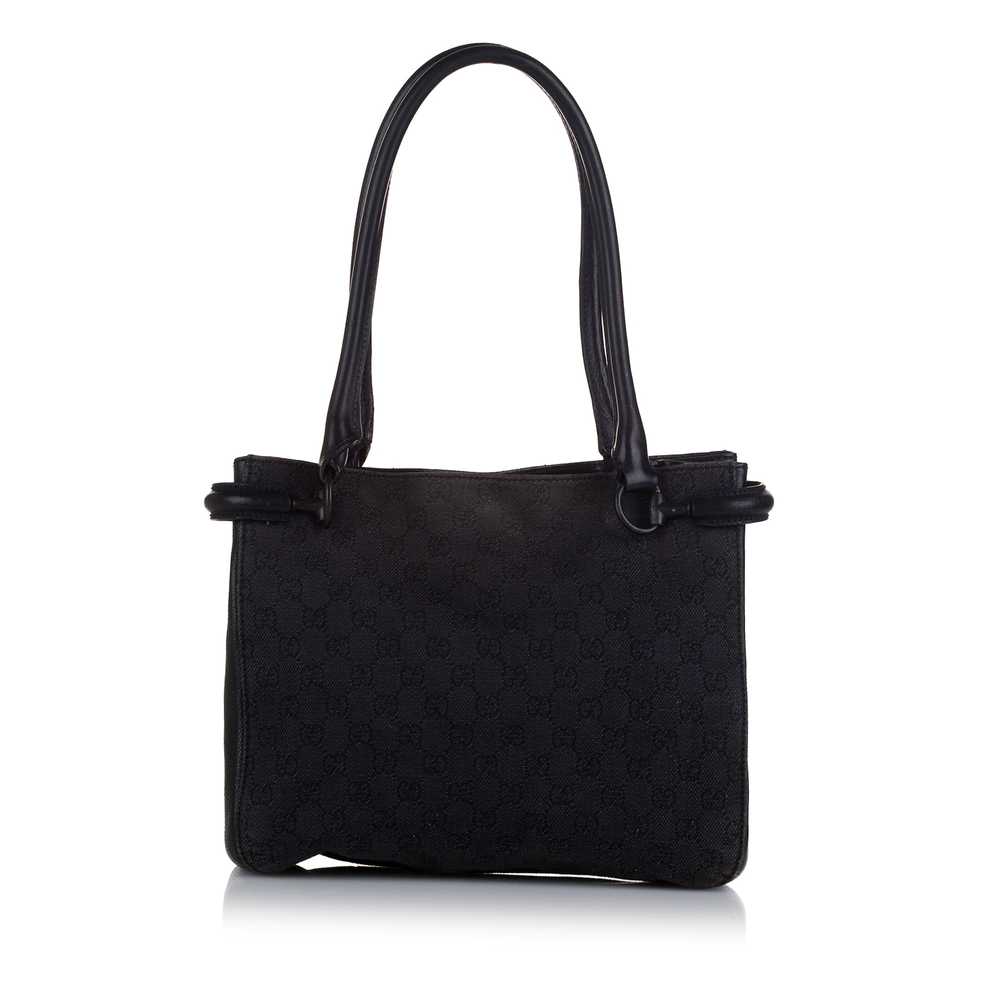 Black Gucci GG Canvas Tote Bag - image 3