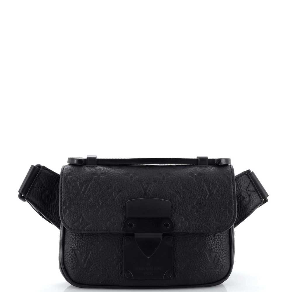 Louis Vuitton S Lock Sling Bag Monogram Taurillon… - image 1