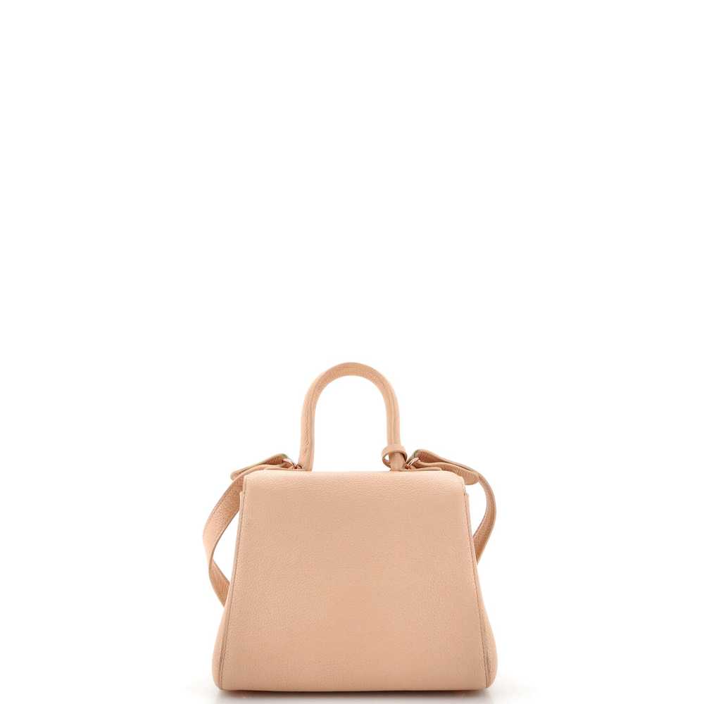 Delvaux Brillant Top Handle Bag Leather Mini - image 3