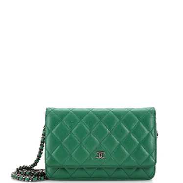 CHANEL Wallet on Chain Quilted Caviar - image 1