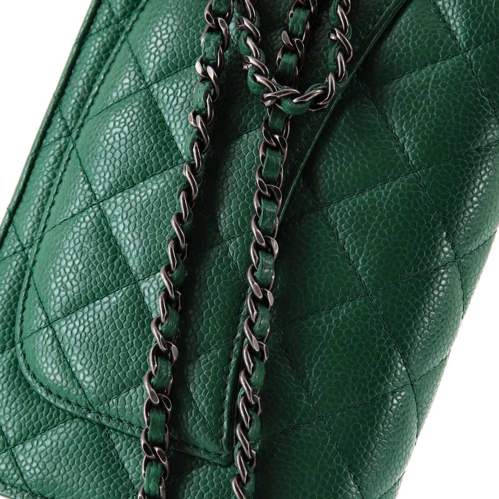 CHANEL Wallet on Chain Quilted Caviar - image 8