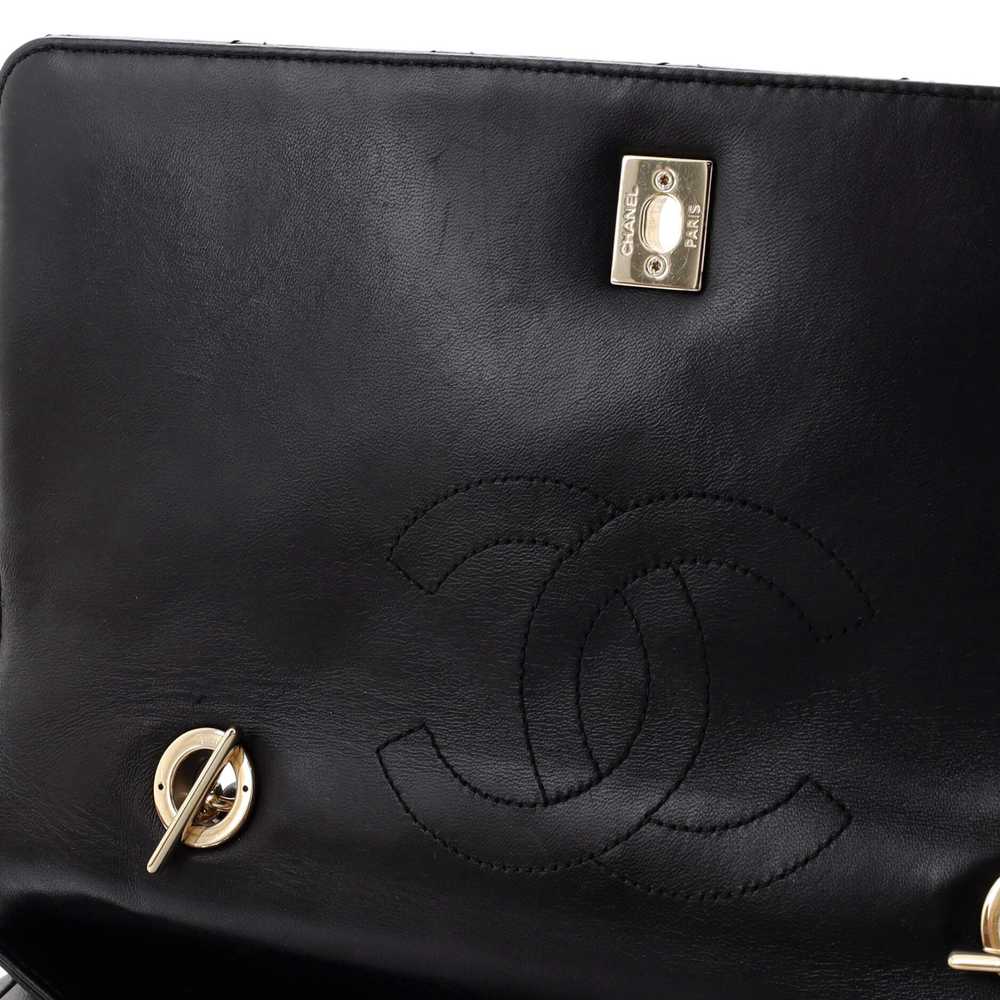 CHANEL Trendy CC Top Handle Bag Quilted Lambskin … - image 8