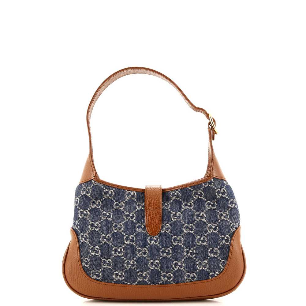 GUCCI Jackie 1961 Hobo GG Denim Small - image 3