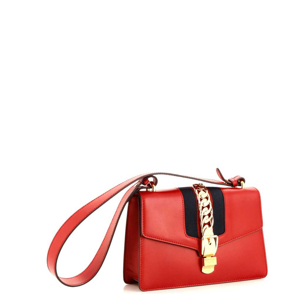 GUCCI Sylvie Shoulder Bag Leather Small - image 2