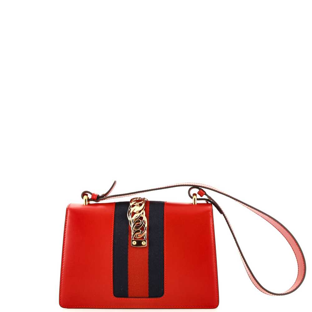 GUCCI Sylvie Shoulder Bag Leather Small - image 3