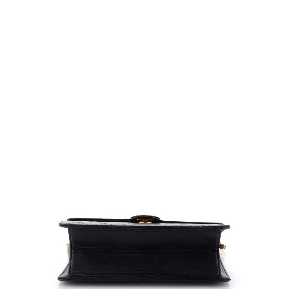 CHANEL Vintage Clutch with Chain Quilted Leather … - image 5