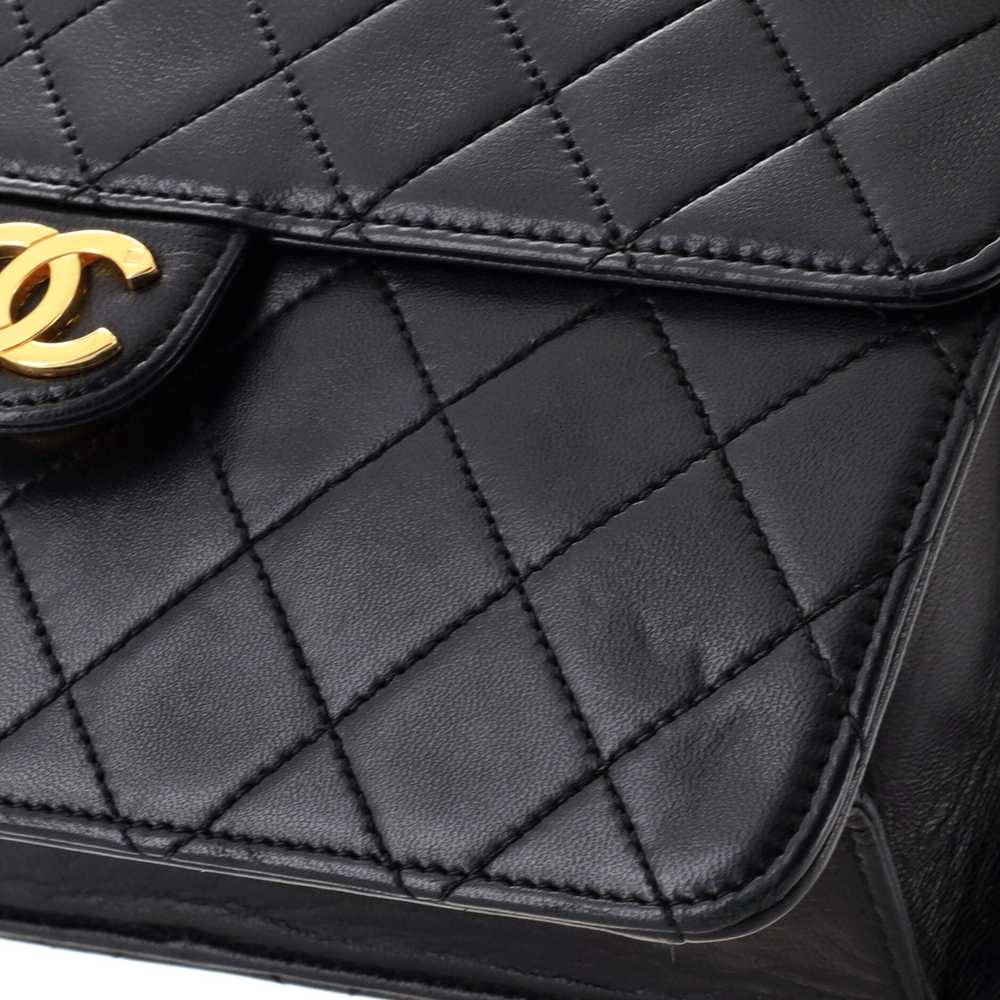 CHANEL Vintage Clutch with Chain Quilted Leather … - image 8