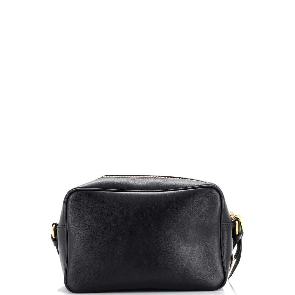 PRADA Logo Camera Bag Embossed Leather Small - image 3