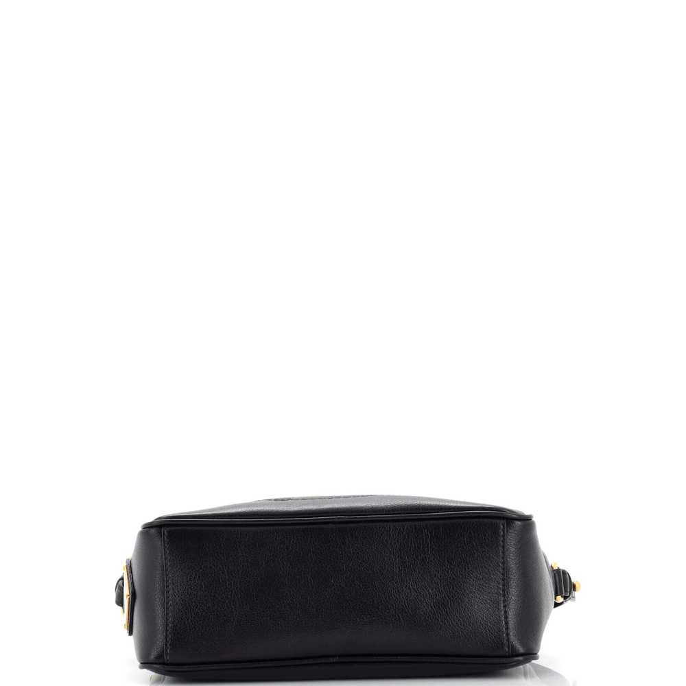 PRADA Logo Camera Bag Embossed Leather Small - image 4