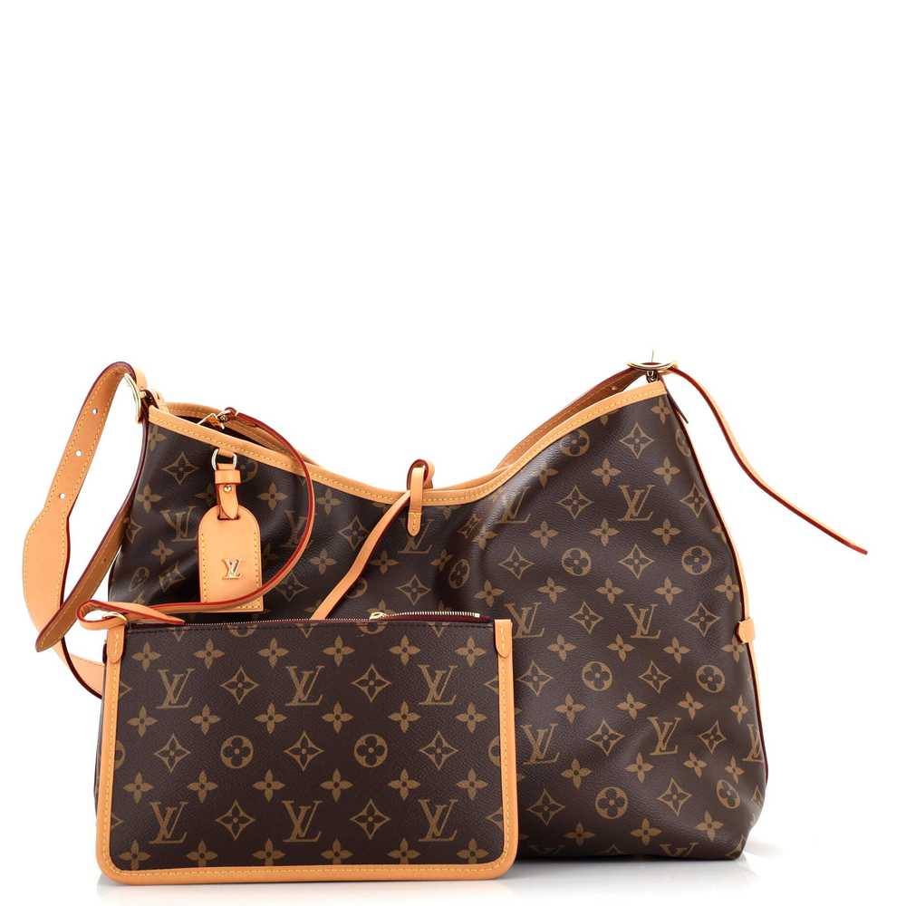 Louis Vuitton CarryAll Hobo Monogram Canvas MM - image 2