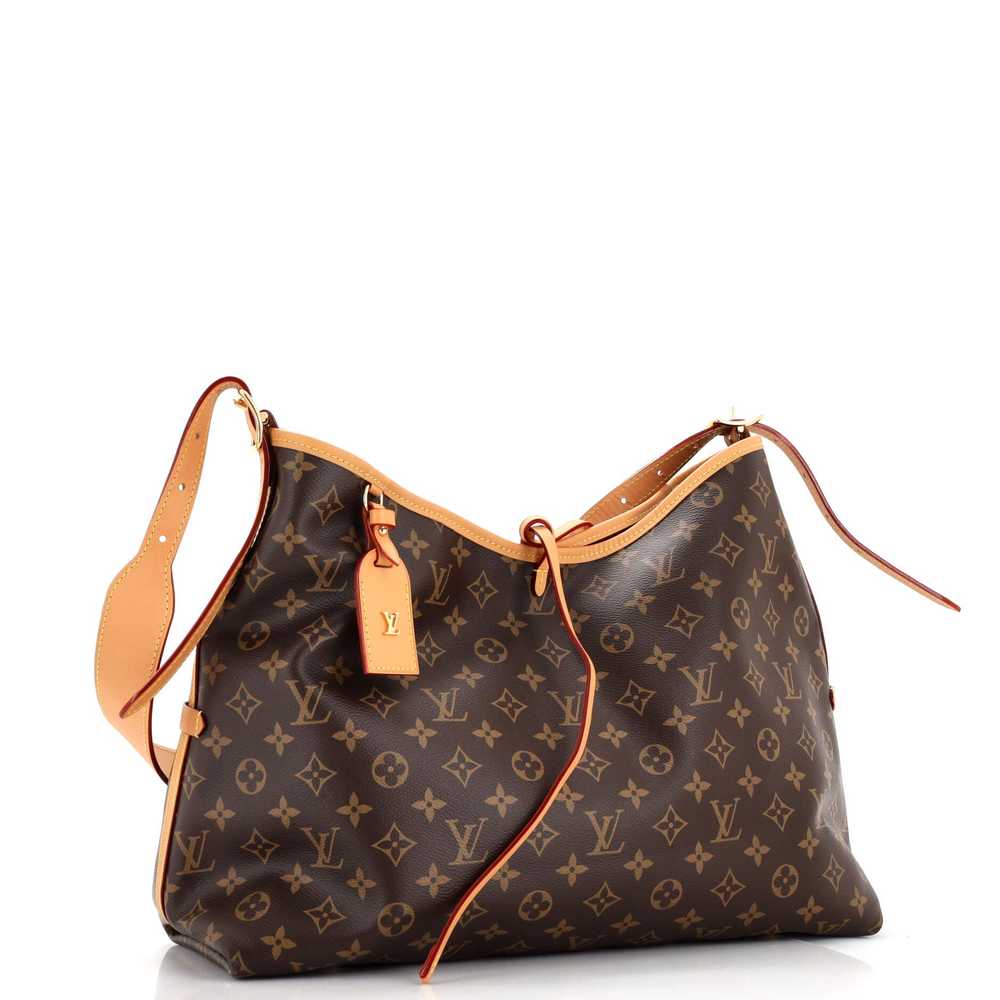 Louis Vuitton CarryAll Hobo Monogram Canvas MM - image 3