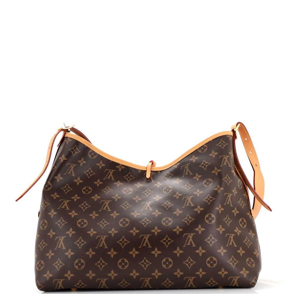 Louis Vuitton CarryAll Hobo Monogram Canvas MM - image 4