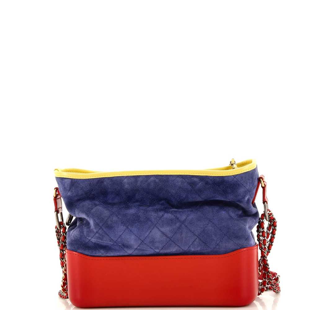 CHANEL Gabrielle Hobo Quilted Suede Medium - image 3