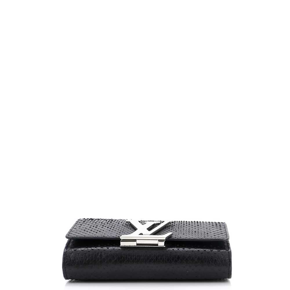 Louis Vuitton Chain Louise Clutch Python GM - image 4