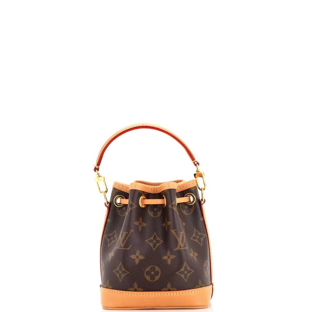 Louis Vuitton Noe NM Handbag Monogram Canvas Nano - image 3