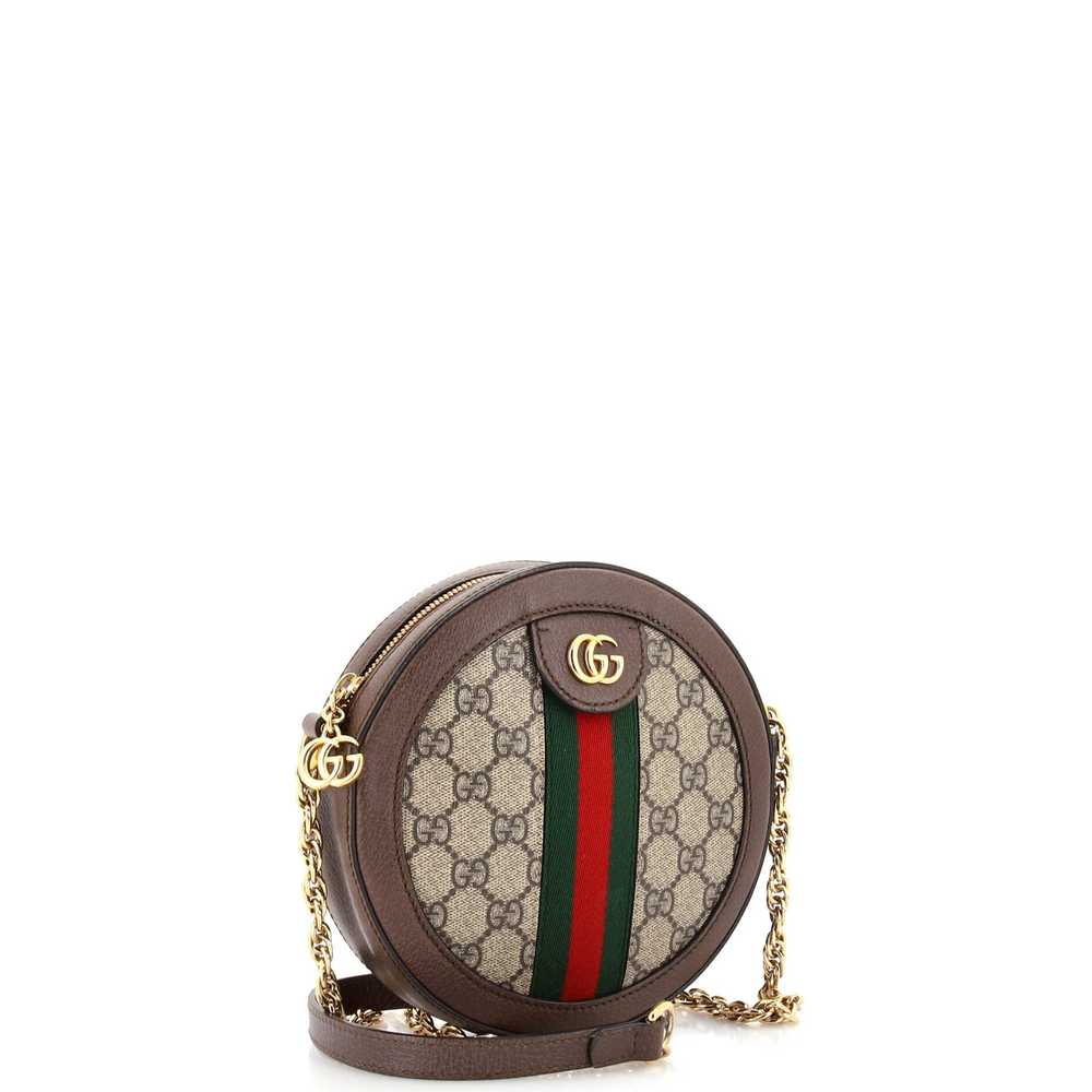 GUCCI Ophidia Round Shoulder Bag GG Coated Canvas… - image 2