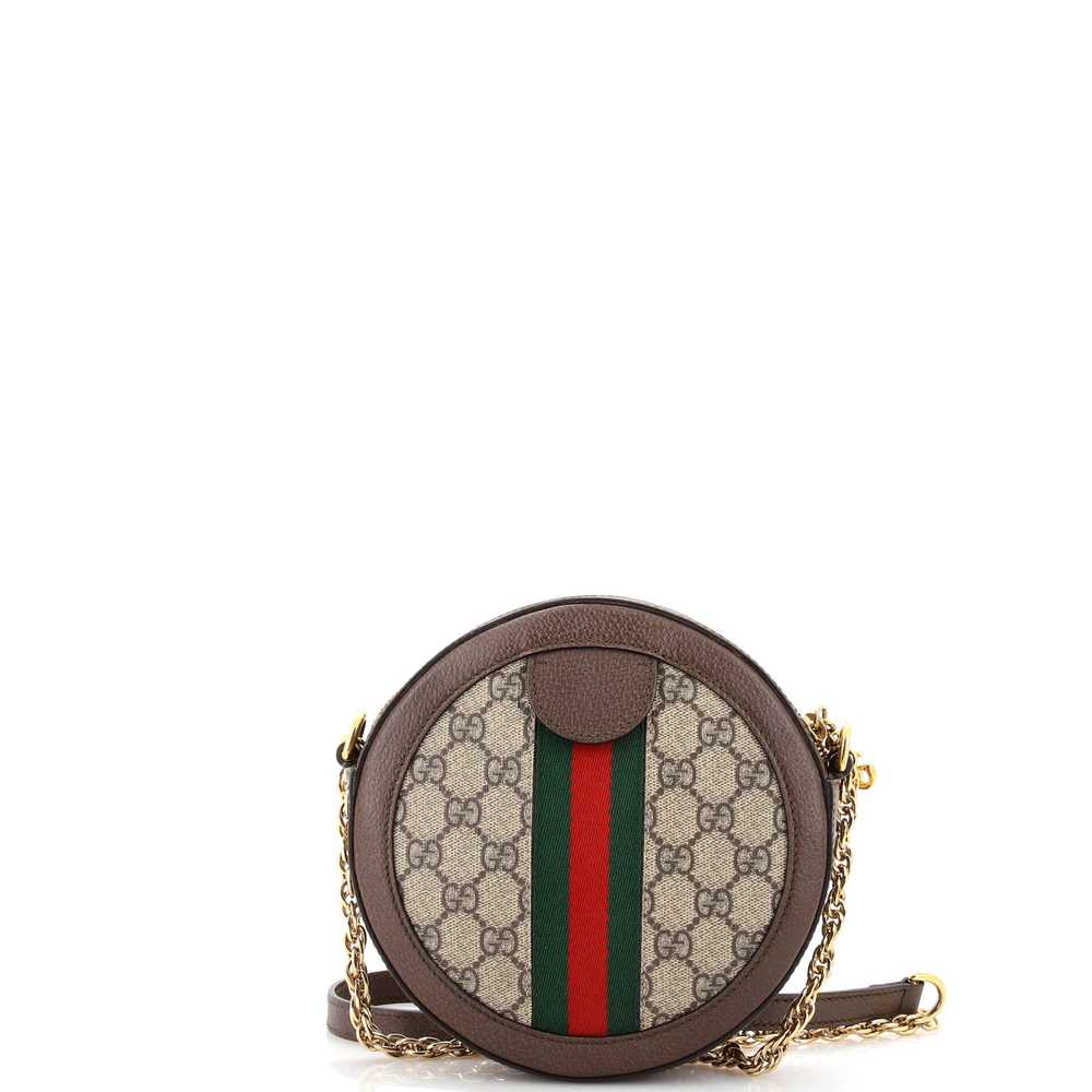 GUCCI Ophidia Round Shoulder Bag GG Coated Canvas… - image 3