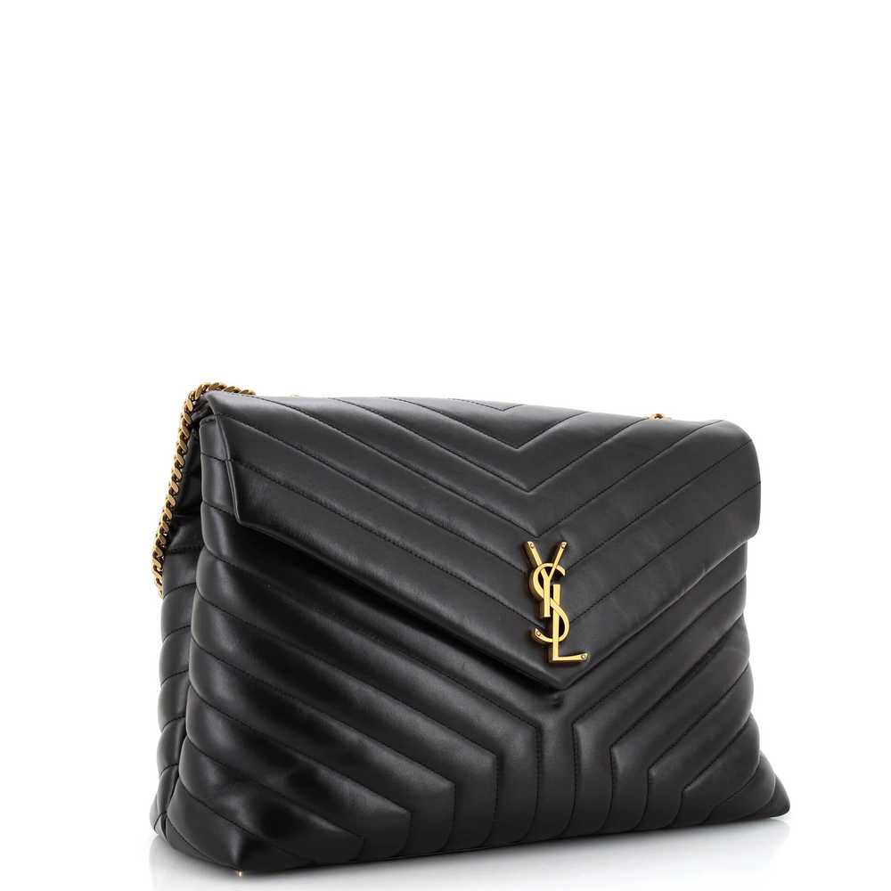 Saint Laurent Loulou Shoulder Bag Matelasse Chevr… - image 2