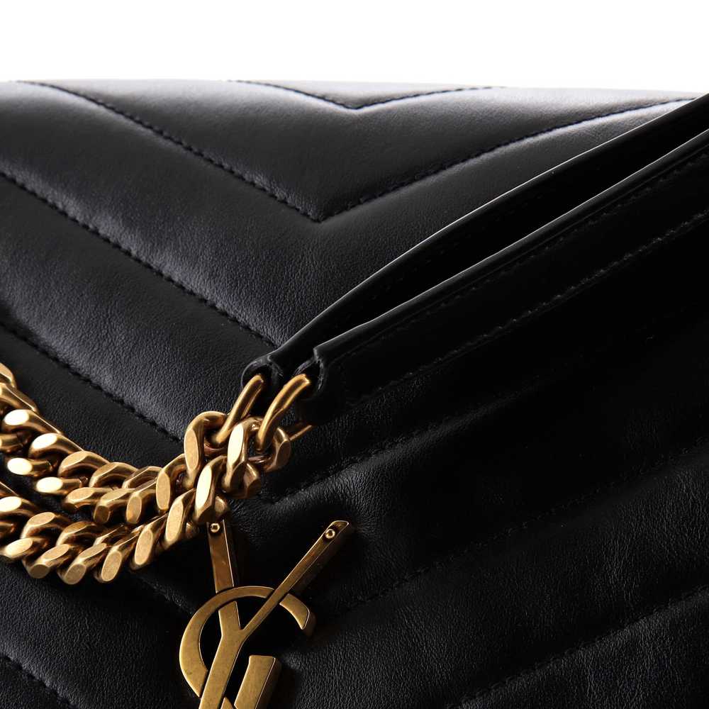 Saint Laurent Loulou Shoulder Bag Matelasse Chevr… - image 7