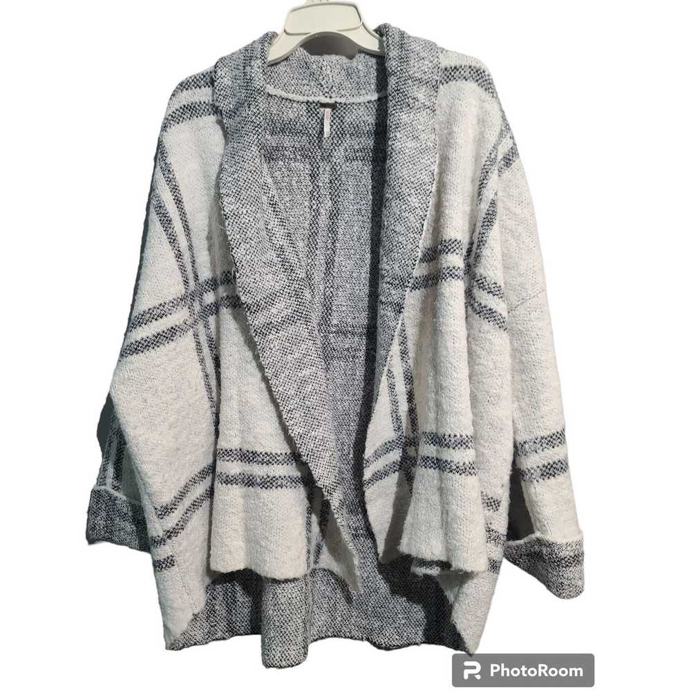 Free People Free People Oversized Open Cardigan - image 2