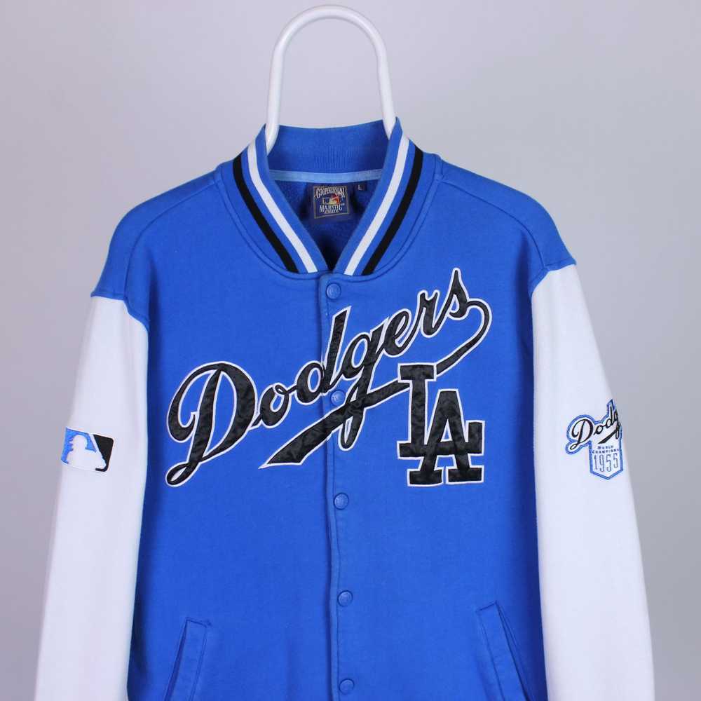 La × Majestic × Vintage dodgers LA majestic jacke… - image 1