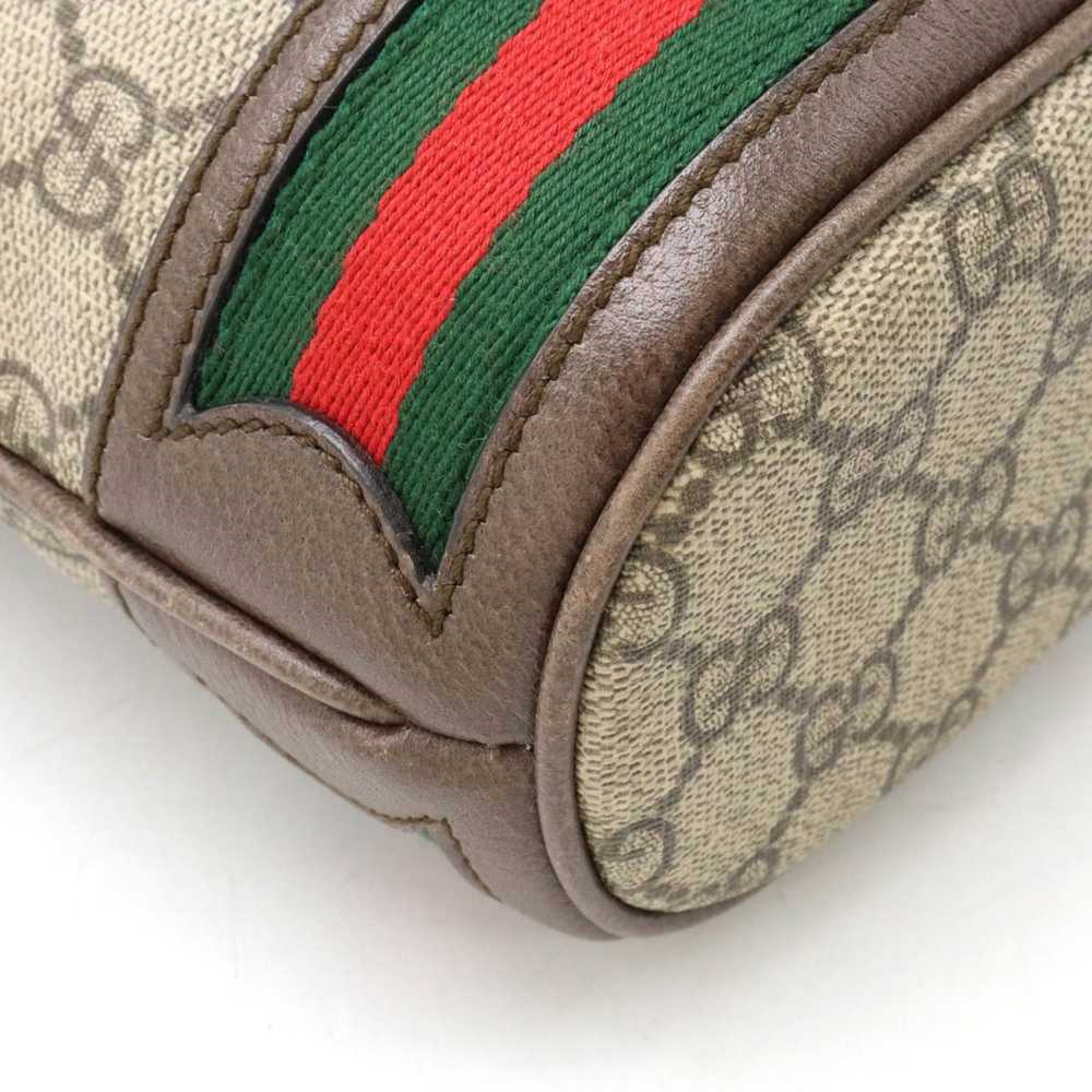 Gucci GUCCI Ophidia GG Supreme Bucket Bag Web Lin… - image 4