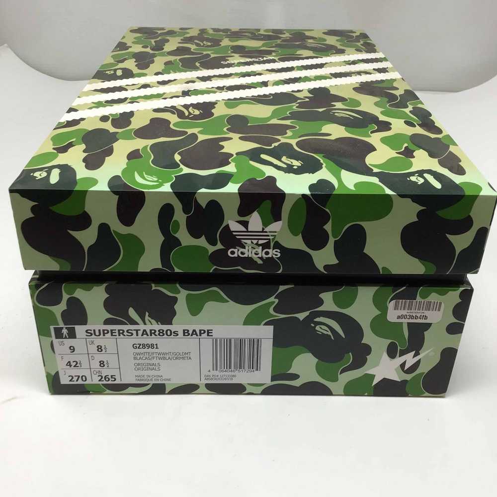 Adidas BAPE x Superstar 80s ABC Camo - image 7