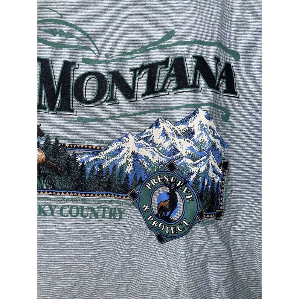 Made In Usa × Vintage 90s Vintage MT Montana Big … - image 4