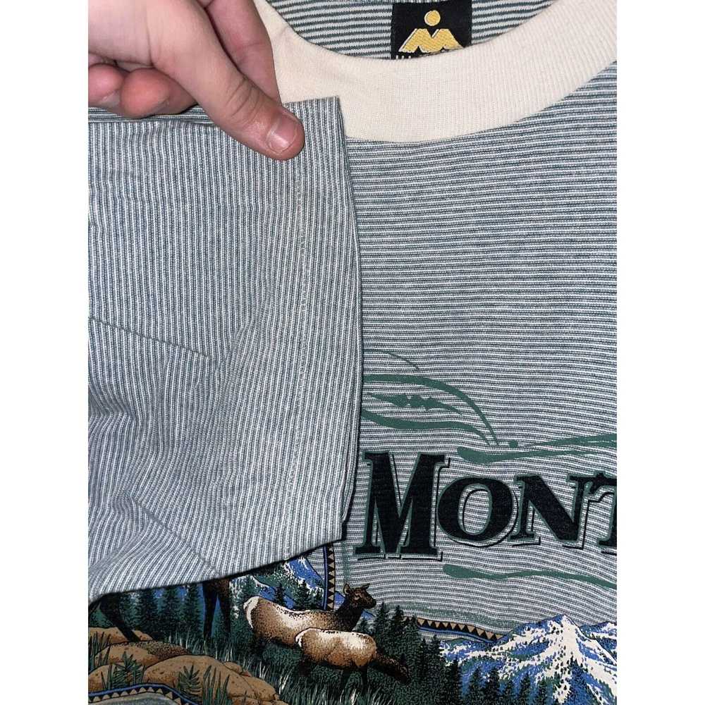 Made In Usa × Vintage 90s Vintage MT Montana Big … - image 6