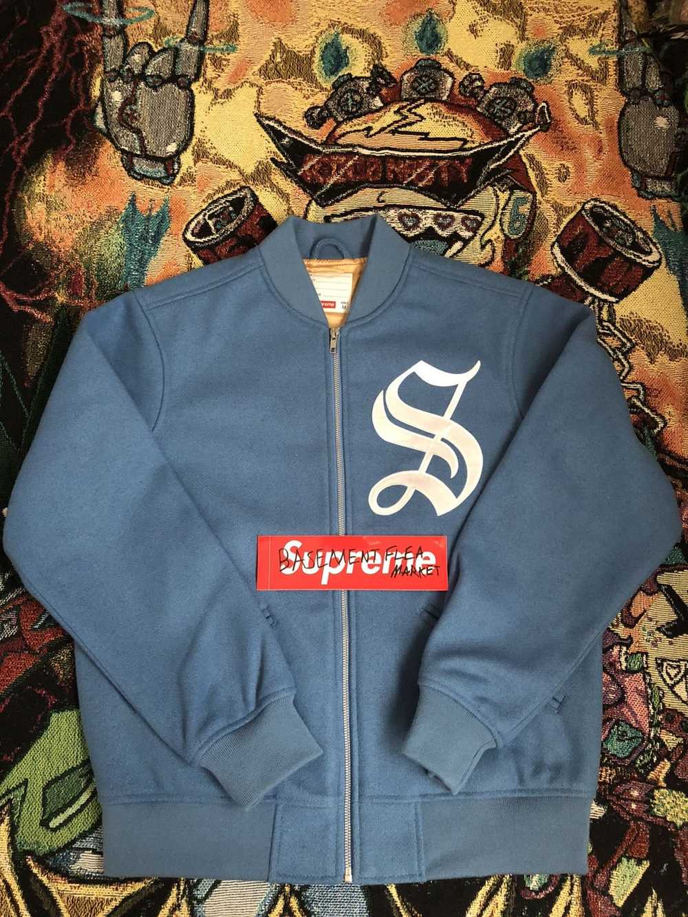 Supreme old english jacket online