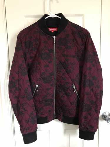 Supreme Supreme Quilted Lace Bomber