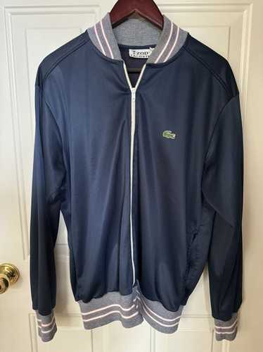 LACOSTE ネイビー MA-1ジャケット US M LACOSTE L!VE