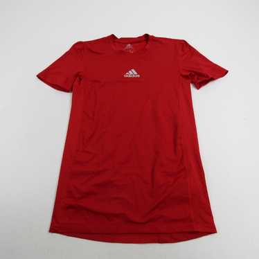 adidas Techfit Compression Top Men's Red Used - image 1